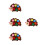 4Pcs Felt Craft Button Toy for Kids Educational Fun 9