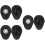 6 Pcs Boxing Pad Coaching Hand Target Strike Shield For Men Women 5