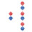 8Pcs Durable Double Sided Bow Target for Daily Outdoor Training 6