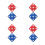 8Pcs Durable Double Sided Bow Target for Daily Outdoor Training 9