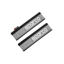 Sparco Set of 2 Sparco New SPC Belt Pads Black/Grey Universal