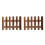 2Pcs Natural Fence Decorative Garden Border Durable 9