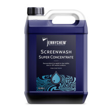 Jennychem Super Concentrated Screenwash. Screen Wash Concentrate Antifreeze Works In Winter Weather Up To -18C. Anti-Smear. Can be Diluted To Suit A