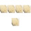 5Sets Decorative Gold Flakes Foil Sheets for DIY Crafts and Manicures 5