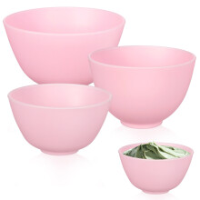 12 Pcs Plastic Facial Mask Mixing Bowls Cosmetic Tool