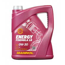 Mannol 5 Litre Energy Formula LR 0W-30 Engine Oil 7922 ACEA C2 Fully Synthetic Ester Technology