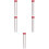 5 Pairs Marimba Mallet Red Maple Twine Percussion Advanced 9