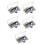 5 Sets Diy Grommet Tools 12Mm Metal Grommets With Installation Kit 7