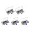 5 Sets Diy Grommet Tools 12Mm Metal Grommets With Installation Kit 9