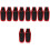 10 Pcs Garden Pruner Sheath Canvas Case Covers 6