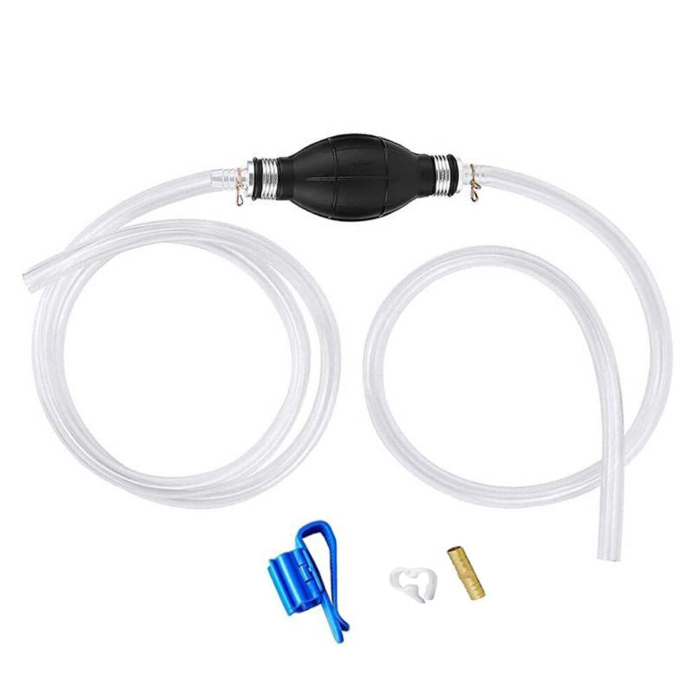 Gasoline Siphon Hose Pump, Hand Siphon Pump For Gasoline Transfer, Manual Hand Siphon Pump For Water, Gas, Fuel Siphon Pump For Gasoline. (Gas Siphon 93524001