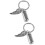 2pcs Urn Key Chain Pendant Mini Container Pet Urn With Key Ring 9