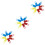 24 Pcs  Plastic Accessory Divot Tool (Random Color) 5