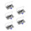 5 Sets Diy Grommet Tools 12Mm Metal Grommets With Installation Kit 5