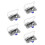 5 Sets Diy Grommet Tools 12Mm Metal Grommets With Installation Kit 8