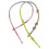 2Pcs Silicone Pacifier Leashes for Baby Durable Green Soother Straps 8