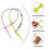 2Pcs Silicone Pacifier Leashes for Baby Durable Green Soother Straps 9