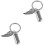 2pcs Urn Key Chain Pendant Mini Container Pet Urn With Key Ring 5