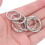 200 Pcs Photo Album Hook Ring Office 4
