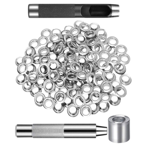 5 Sets Diy Grommet Tools 12Mm Metal Grommets With Installation Kit 1