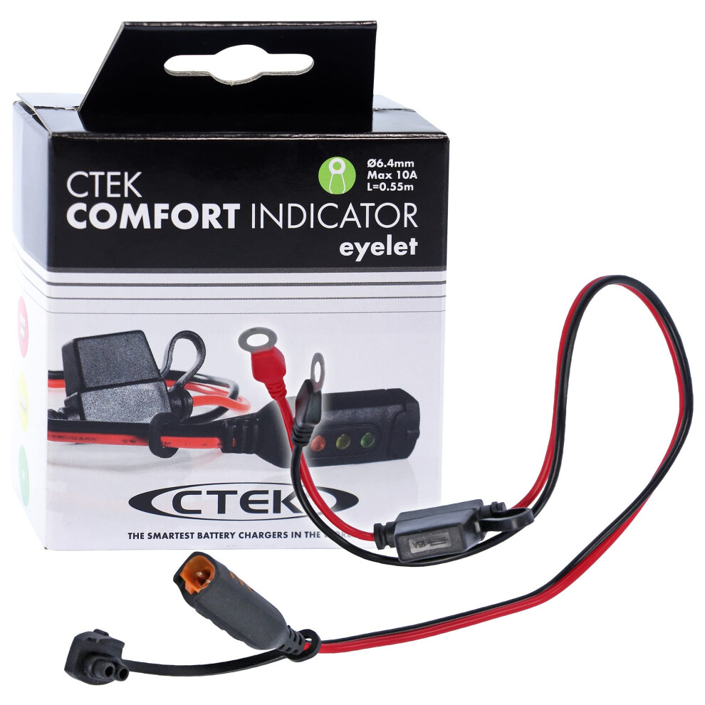 Ctek 56-629 Indicator Eyelet M6: Practical Led Indicator For Immediate Indication Of Battery Charge Levels 87272956