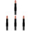 4Pcs Contour Stick Double End Face Shaping Highlighting Makeup Tool 3