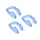 Swimming Nose Clip Silicone Blue Water Blocking Prevention 10