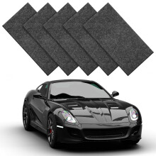 Thinp 5 Pcs Nano Sparkle Cloth for Car Scratches, Nano Scratch Remover Cloth Upgrade Nanos Magic Cloths Multi-Purpose Nanos Wipe Cloths to Easily Rep