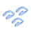 Swimming Nose Clip Silicone Blue Water Blocking Prevention 1