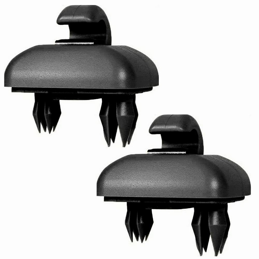 Compatible 2-Pack Sun Visor Clips For Audi - Car Sun Visor Hooks - Replacement Sun Visor Bracket Hanger For Audi A1 A3 A4 A5 Q3 Q5(8E0 857 562) A7 B6 35783565