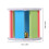 2Pcs Assorted Color Silent Wheel for Guinea Pig Hamster Exercise 10