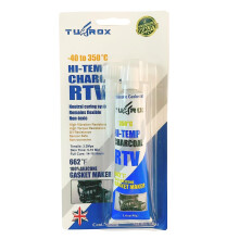 RTV Silicone Instant Gasket Maker Grey 45g Tube – High Temp 662F Flexible Sealant for Automotive, Engine, Exhaust, and Industrial Repairs, Oil & Flu