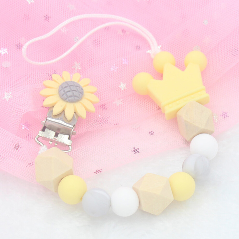 Personalized Pacifier Clip With Name, Customized Pacifier Holder Leash BPA Free Food Grade Silicone Secure Clip Design For Baby Boys And Girls