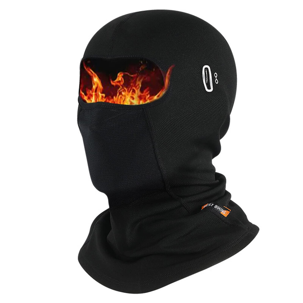 Vdyxew Winter Balaclava For Men, Windproof Balaclava Ski Mask Motorcycle Face Mask, Thermal Balaclava For Motorbike Skiing Cycling Helmet (Black) Black 91861559