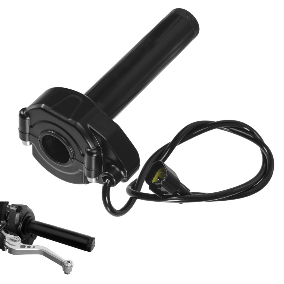 Bike Throttle Grip For Surron Motorcycle Twist Throttle Accelerator Handle Grip 3 Pin Aluminium Alloy Electric Ebike Twist Throttle Grip Assy R Black 93954501