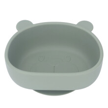 Set di ciotole per neonati con ventosa, ciotole in silicone alimentare con base antiscivolo, senza BPA, lavabili in lavastoviglie, adatte al