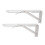 Heavy Duty Metal Shelf Brackets Folding Table Support Bracket Sturdy And Smooth Surface Easy To Install Space Saving Design Triangular Structure Wall 2