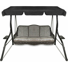 Strapazierfähiges Schaukeldach mit UV-Schutz, verdickte, hochwertige Materialien, wasserdichte Außenabdeckung für Terrasse, Garten, Strand und