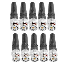 Câble coaxial avec connecteur BNC mâle-mâle, prêt à l'emploi, sans interférence ni perte de qualité, idéal pour les équipements de