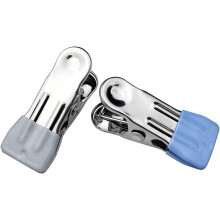Heavy-Duty Clothespins, Super Strong Grip Stainless Steel Clips for Socks, Food Sealing, Photos, Heavy Duty and Windproof for Outdoor Clothesline