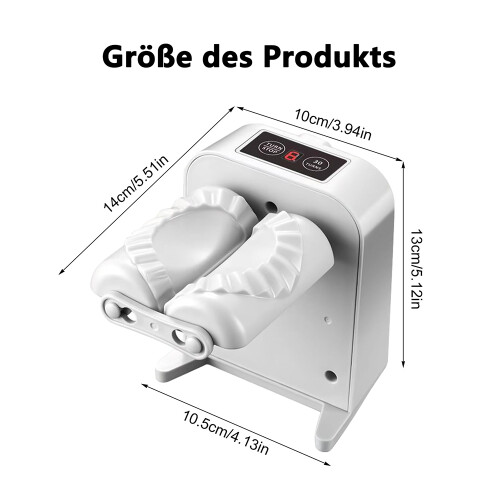 Dumpling Chef Pro, Electric Maker with Tight Fit Seal, Automatic Machine for Home and Restaurant Use (Advanced Design) 1