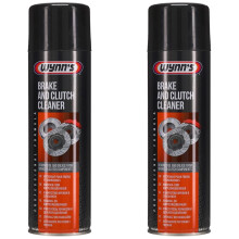 Wynn's Car Brake & Clutch Cleaner Spray For Cleaning and Degreasing Mechanical Parts 500ml (Pack of 2)