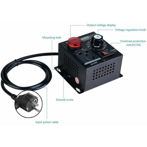 High Security Variable Fan Speed Controller, Ensuring Safety And Efficiency In Voltage Regulation 1