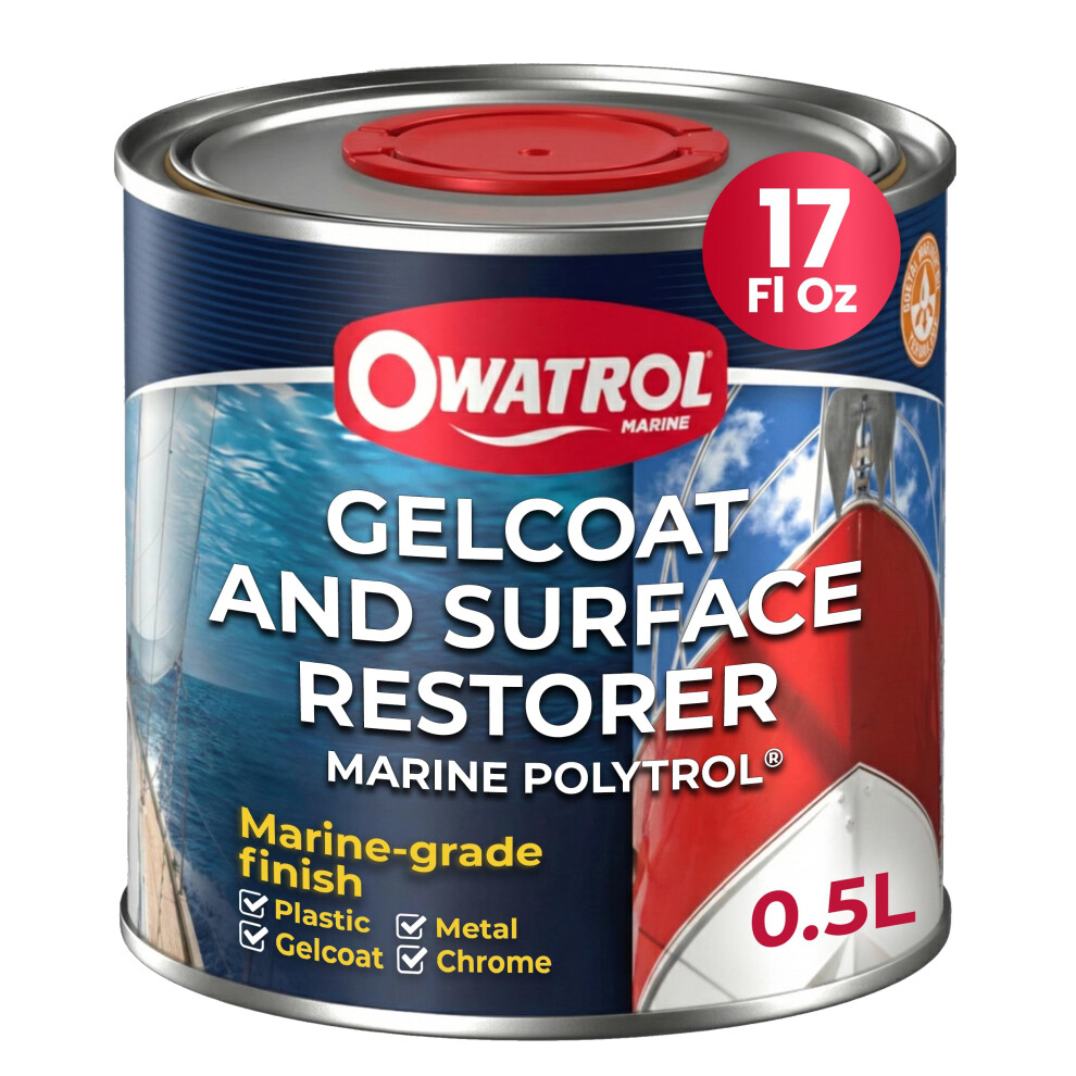 Owatrol Gelcoat & Surface Restorer - Colour Restorer For Dull Or Faded Surfaces - 500Ml 45787935