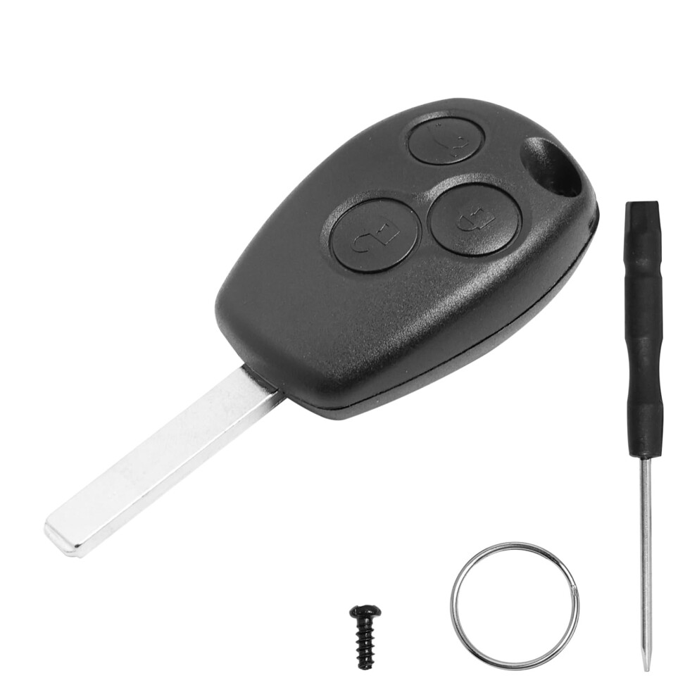 3 Button Key Fob For Renault Clio Case Cover For Vauxhall Vivaro Twingo Scenic Modus Kangoo Dacia Logan Laguna Megane Espace Car Key Fob Case Include 49825152