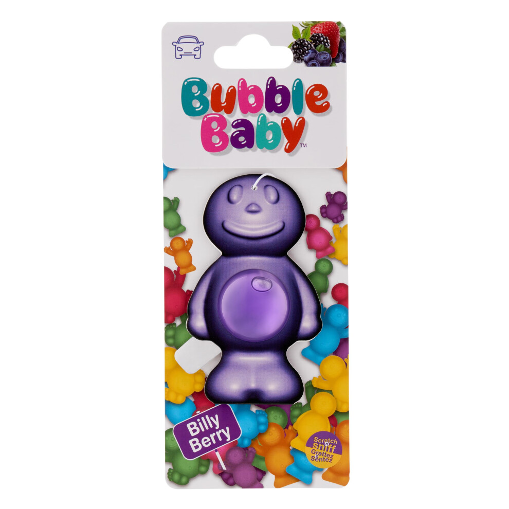 Bubblebaby Berry Fragrance Carded Liquid Membrane Car Air Freshener And Odour Eliminator (Pack Of 1), Ocean Spa 62563918