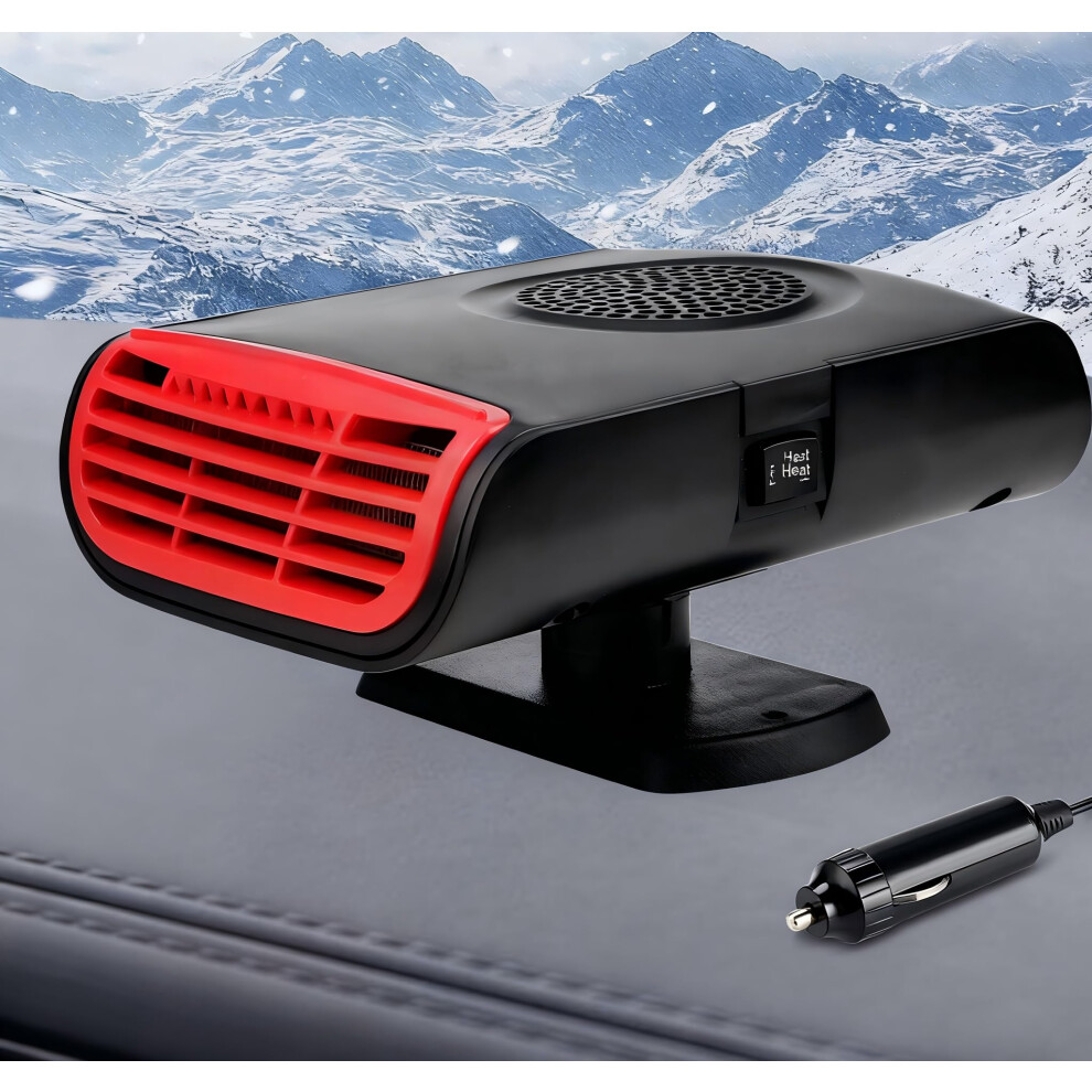 Car Heater, Portable 12V Car Heater, 150W Car Windshield Defroster Demister, 2 In 1 Heating & Cooling Fast Heating Defrost Defogger, Vehicle Electron 61796737