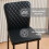 (BLACK-PU, 4pcs) Bar Stools Counter Chairs Kitchen Island Dining Room 3