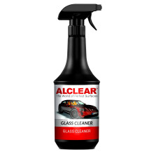 ALCLEAR 721GR Car Glass Cleaner 1000 ml, with beading effect, for windows inside & outside, windshield, rearview mirror, plastic, chrome, streak-free