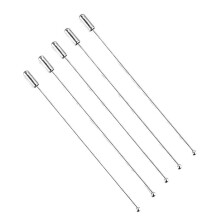 Elegant Silver Hat and Scarf Pins Set 20 Pack with Secure Stopper Ends 90mm Lapel Accessories